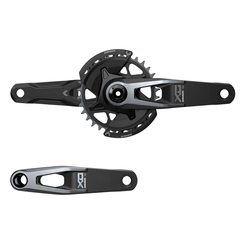 SRAM X0 Eagle T-Type Wide Crankset - 170mm 12-Speed 32t Chainring Direct Mount 2-Guards DUB Spindle Interface BLK V2-Goodwynn'sGoodwynn's