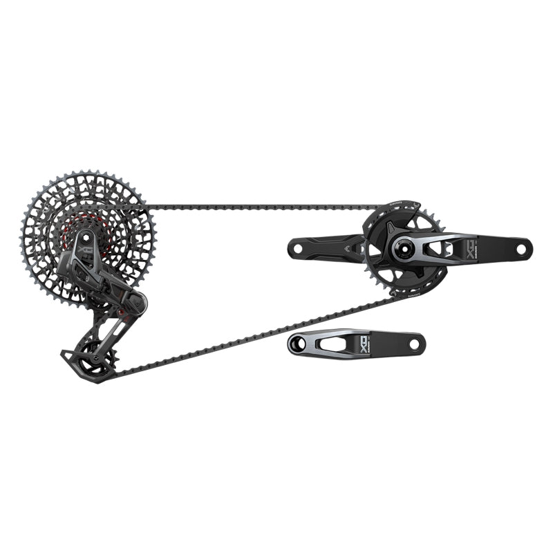 SRAM X0 T-Type Eagle Transmission Groupset - 175mm Crank 32t Chainring AXS POD Controller 10-52t Cassette Rear Derailleur Chain V2-Goodwynn'sGoodwynn's