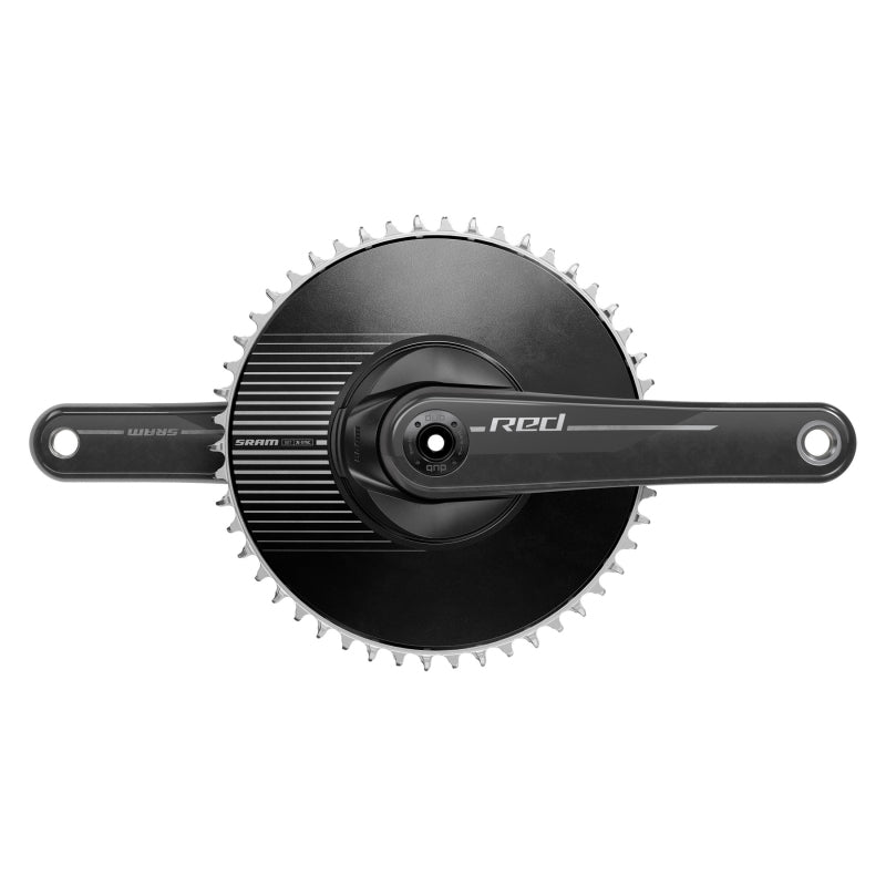 SRAM RED 1 Crankset - 165mm 12-Speed 50t Aero Chainring 8-Bolt Direct Mount DUB Spindle Interface Natural Carbon E1-Goodwynn'sGoodwynn's