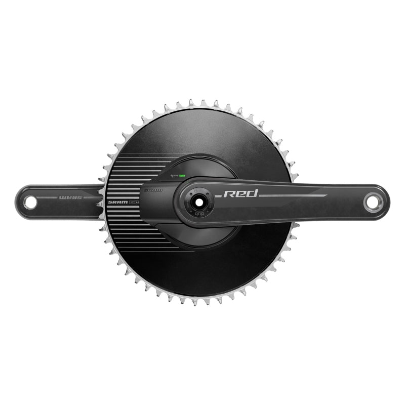 SRAM RED 1 AXS Power Meter Crankset -  165mm 12-Speed 50t Aero Chainring 8-Bolt Direct Mount DUB Spindle Interface Natural Carbon E1-Goodwynn'sGoodwynn's