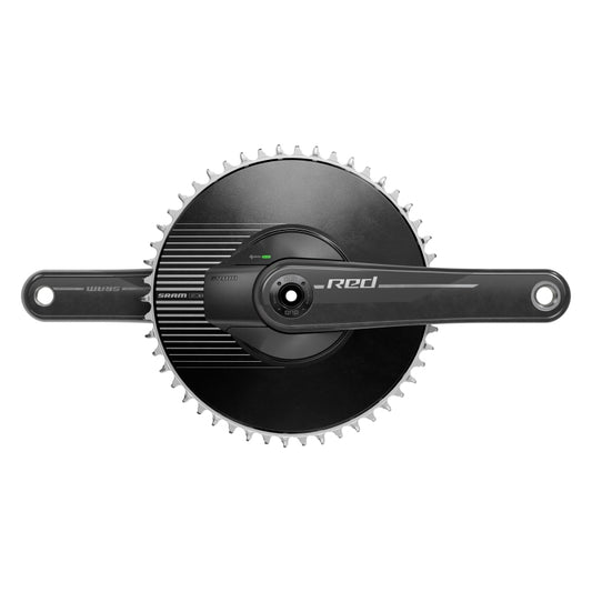 SRAM RED 1 AXS Power Meter Crankset -  170mm 12-Speed 50t Aero Chainring 8-Bolt Direct Mount DUB Spindle Interface Natural Carbon E1-Goodwynn's