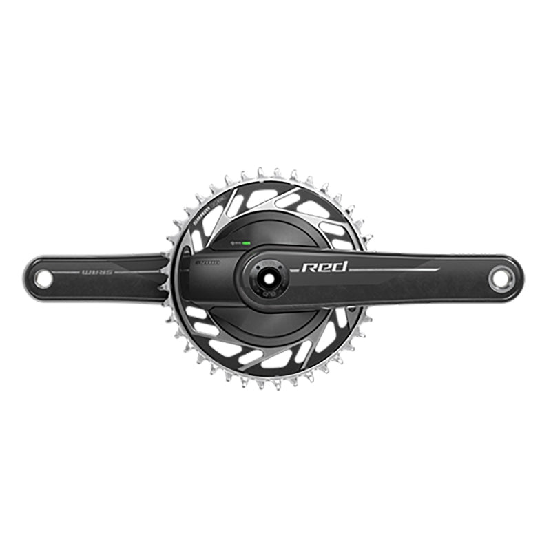 SRAM Red AXS 1x XPLR Power Meter E1 Power Meter Crankset Speed: 12/13 Spindle: 28.99mm BCD: Thread Mount 42 DUB 160mm Black Road Disc-Goodwynn'sGoodwynn's