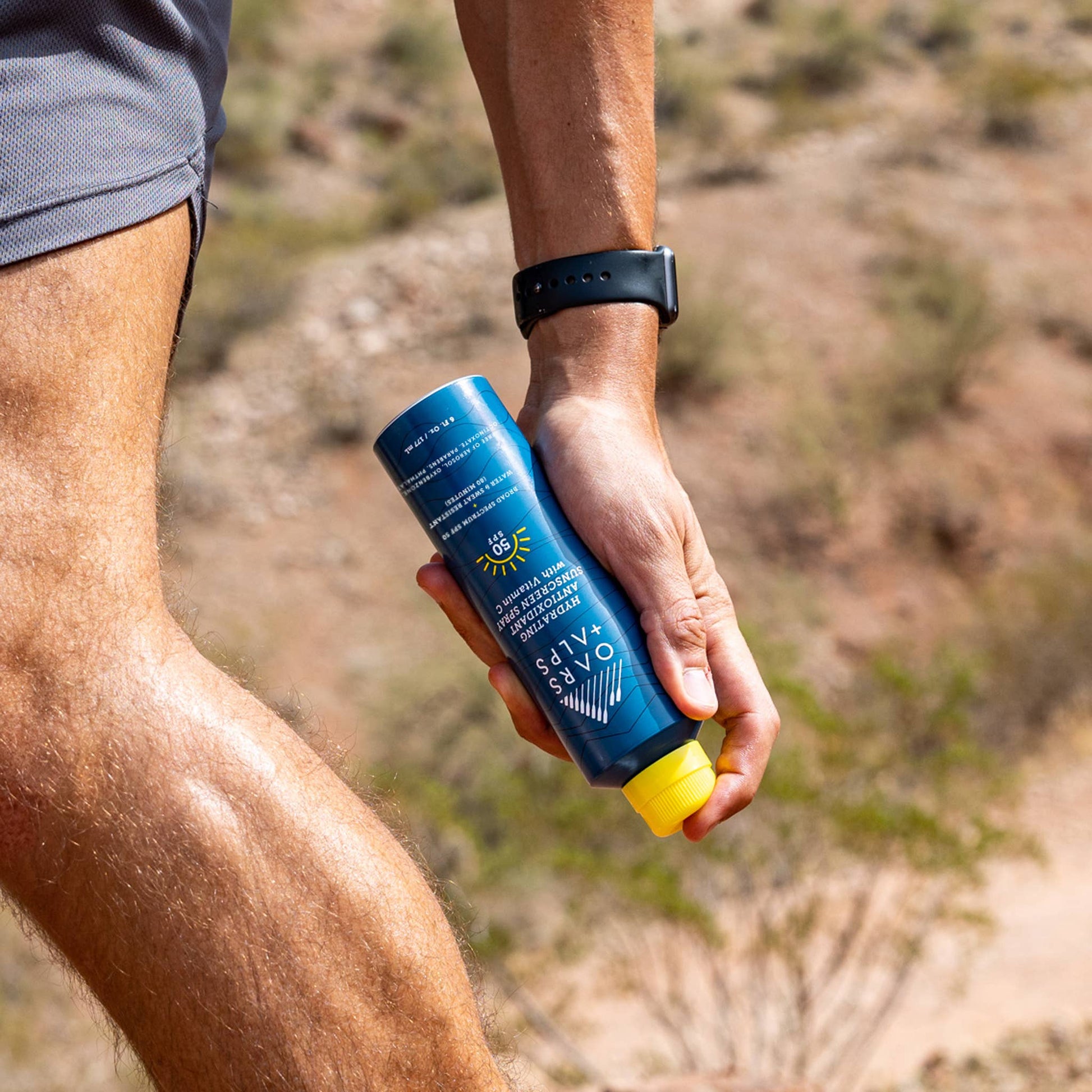 Oars + Alps - Men's Hydrating Antioxidant SPF 50 Spray, with Vitamin C-Goodwynn'sGoodwynn's