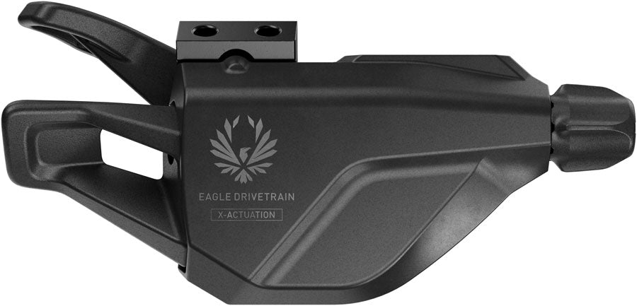 SRAM S200 Eagle Trigger Shifter - Rear 12-Speed Single-Click Includes Discrete Clamp MMX Compatible BLK B1-Goodwynn'sGoodwynn's