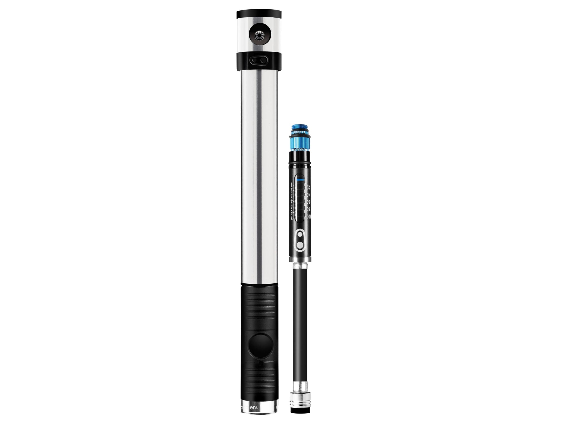 Pump Crankbrothers Klic HV Gauge Silver-Goodwynn'sGoodwynn's