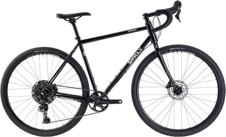 Surly Straggler Bike - 650b Steel Cues 1x11 Hi-Viz Black 46cm-Goodwynn'sGoodwynn's