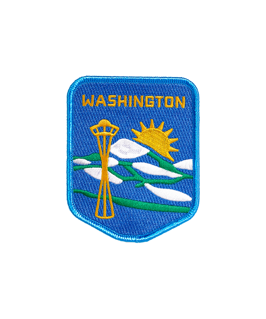 Washington Embroidered Patch-Goodwynn's
