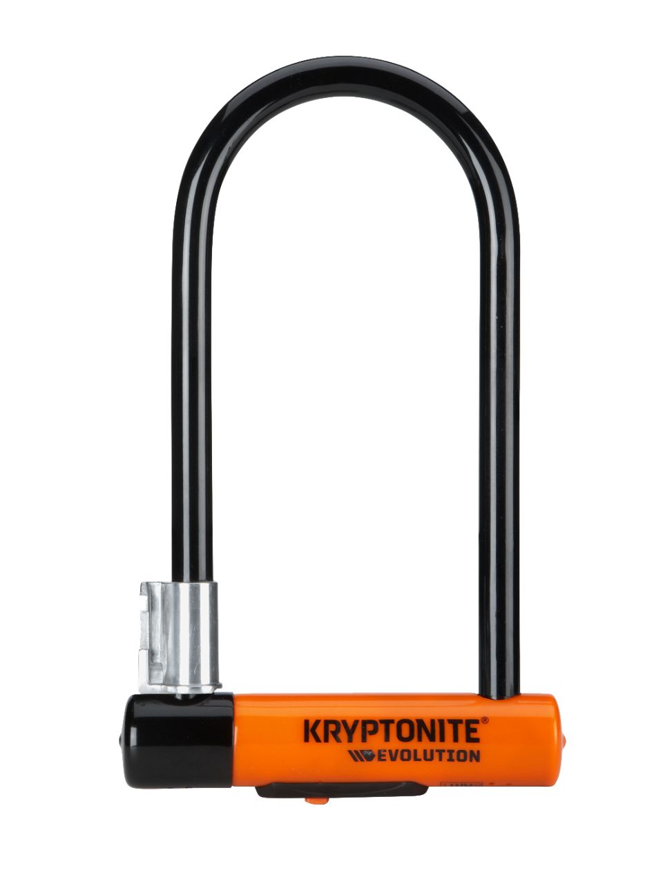 Kryptonite Evolution Series U-Lock - 4 x 9" Keyed Black Includes bracket