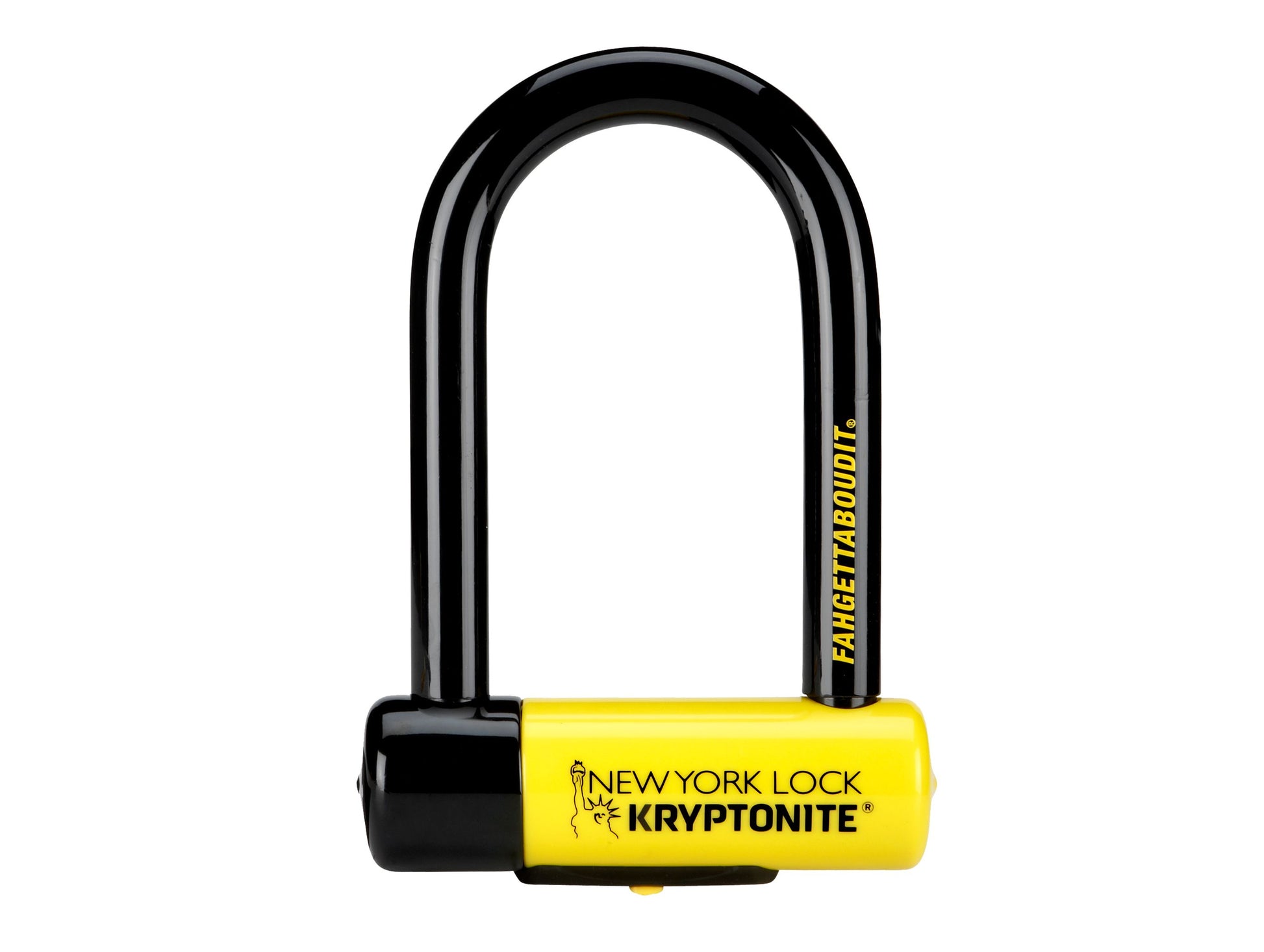 Kryptonite New York U-Lock - 3.25 x 6" Keyed Black-Goodwynn'sGoodwynn's