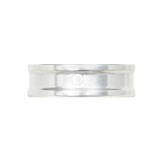 Industry Nine iRiX Headset Spacer 1-1/8'' Height: 10mm Aluminum Silver-Goodwynn's