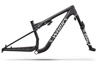 Specialized Epic 9 S-Works Frmset Satin Carbon / Metallic White Silver S