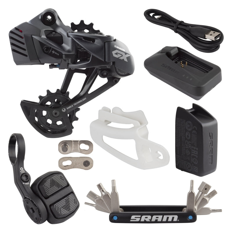 SRAM GX Eagle AXS Upgrade Kit - Compatible any SRAM Eagle Ecosystem Cassettes Crank Arms BLK A1-Goodwynn'sGoodwynn's