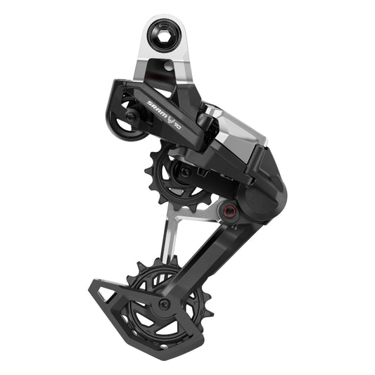 SRAM Eagle 90 T-Type Rear Derailleur - 12-Speed Long Cage 52t Max Full Mount Aluminum Cage BLK/Silver-Goodwynn's