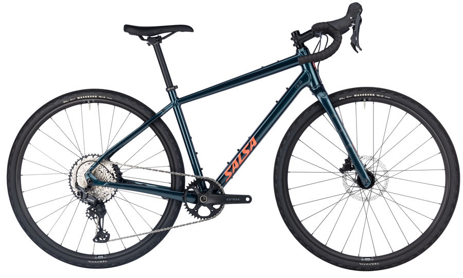 Salsa Journeyer Drop Bar GRX 610 1x12 Bike - 700c Aluminum Midnight Blue 57cm