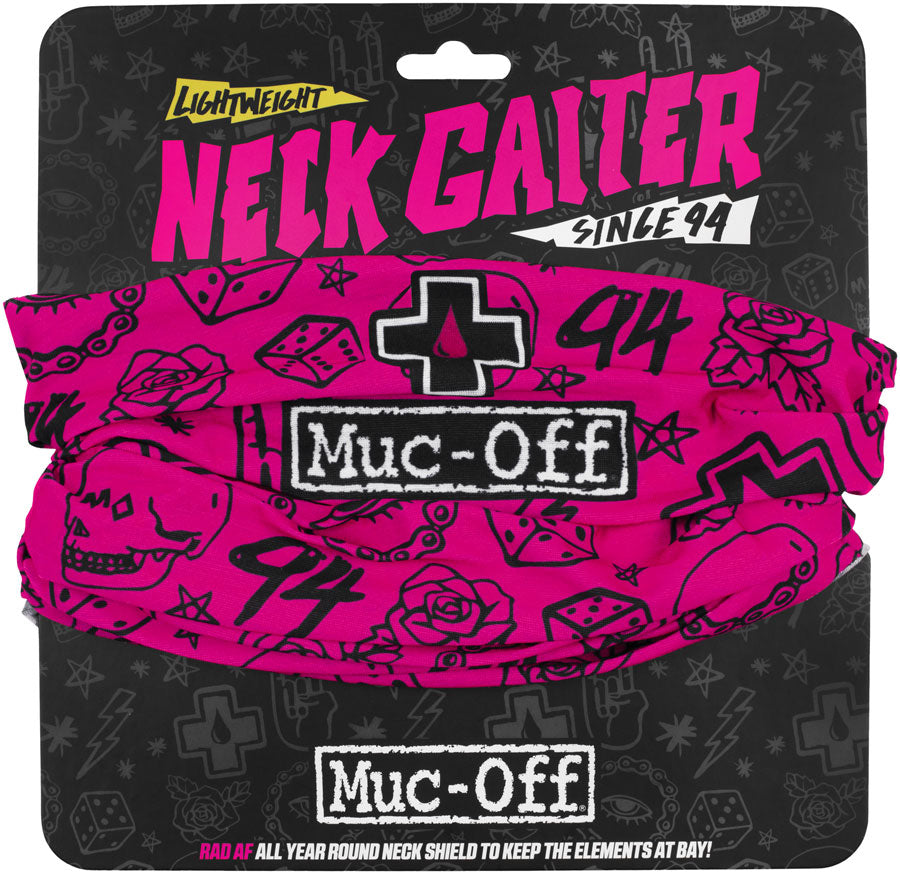 Muc-Off Lightweight Neck Gaiter - Pink Punk-Goodwynn'sGoodwynn's
