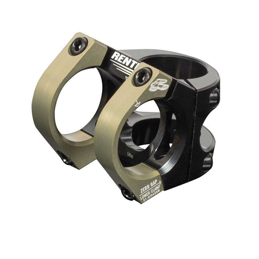 Renthal V2 Apex Stem Diameter: 31.8mm Length: 31mm Steerer: 1-1/8'' Gold-Goodwynn'sGoodwynn's