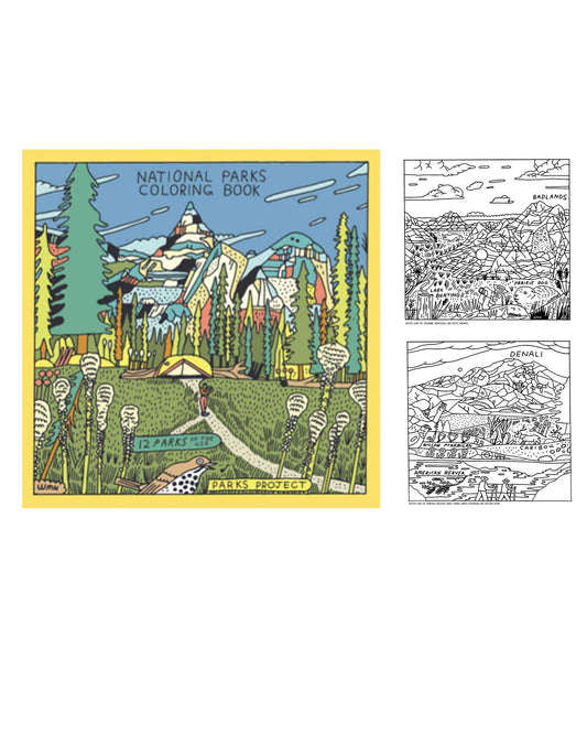 Parks Project - Our National Parks Coloring Book-Goodwynn's