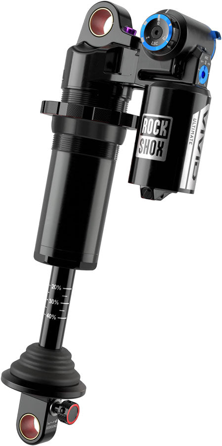 RockShox Vivid Coil Ultimate RC2T Rear Shock - 230 x 57.5mm Reb 55 / Comp 34 Adj. Hydraulic Bottom Out L/45 Standard D1-Goodwynn'sGoodwynn's