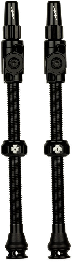 Muc-Off Big Bore Lite Tubeless Valve Stems - 3XLarge 80mm Black-Goodwynn's