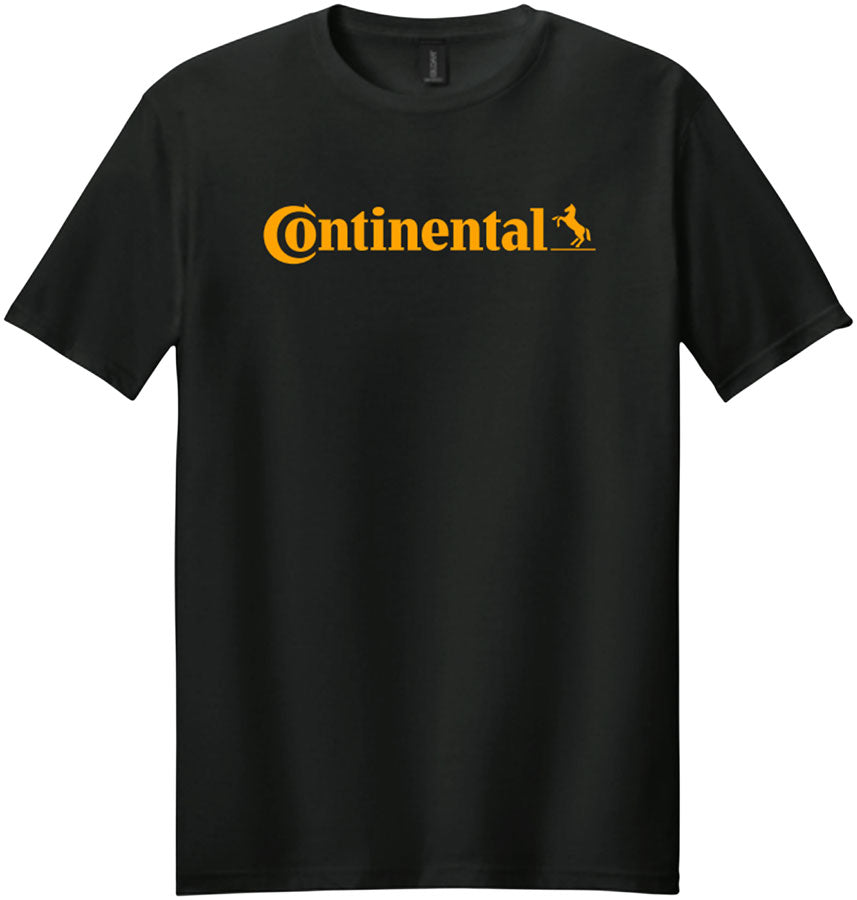 Continental Logo T-Shirt - Black XLarge-Goodwynn'sGoodwynn's