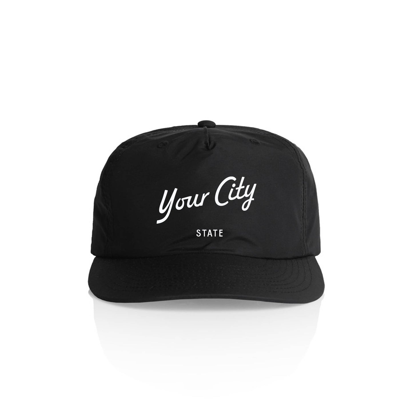 Endless August Supply Co. - Custom Nylon Hat | Script City Customizable Hat | Name Drop