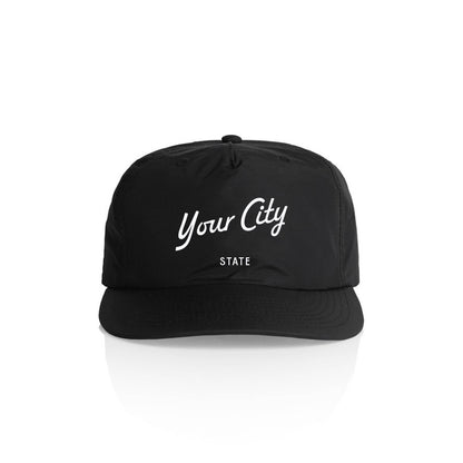 Endless August Supply Co. - Custom Nylon Hat | Script City Customizable Hat | Name Drop