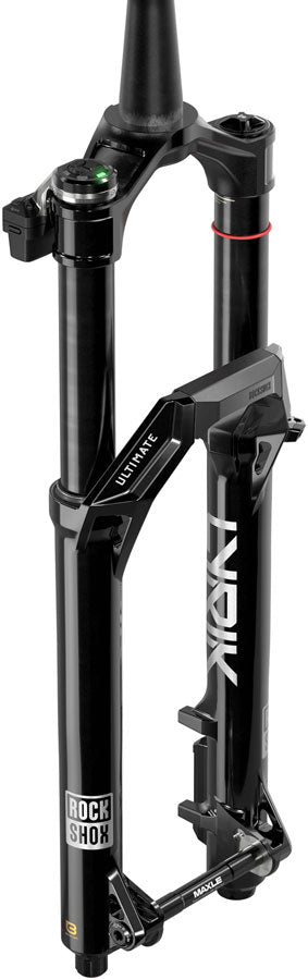 RockShox Lyrik Ultimate Flight Attendant Charger 3.2 Suspension Fork - 29" 160mm 15x110mm 44mm Offset Linear XL Gloss BLK E1-Goodwynn'sGoodwynn's