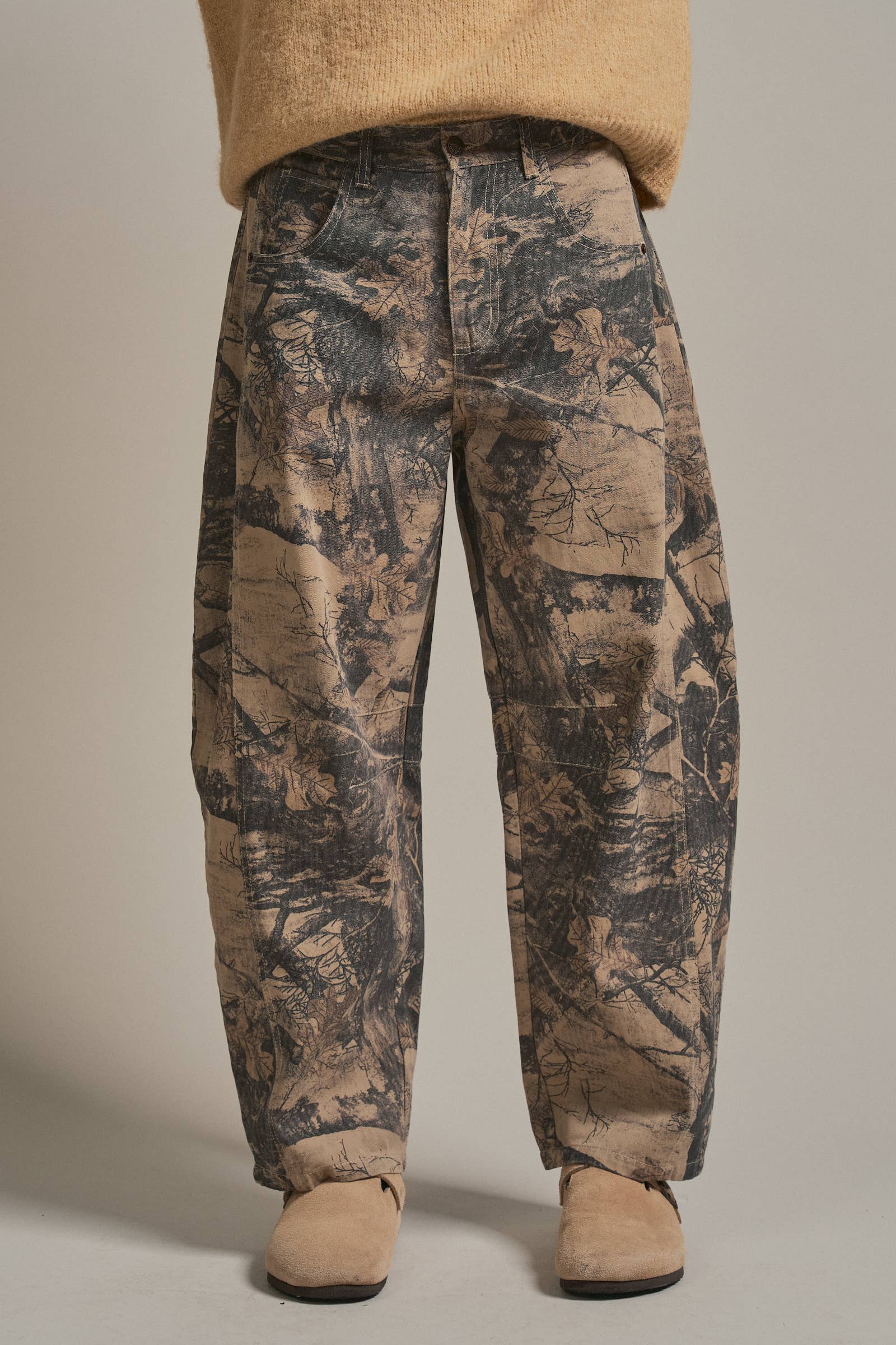 Urban Daizy - Camo Print Cotton Balloon Pants-Goodwynn'sGoodwynn's