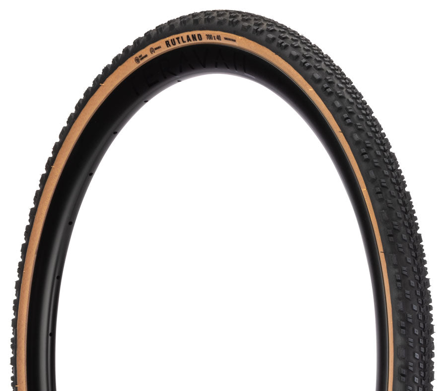 Teravail Rutland Tire - 700 x 40 Tubeless Folding Tan Durable Fast Compound-Goodwynn'sGoodwynn's