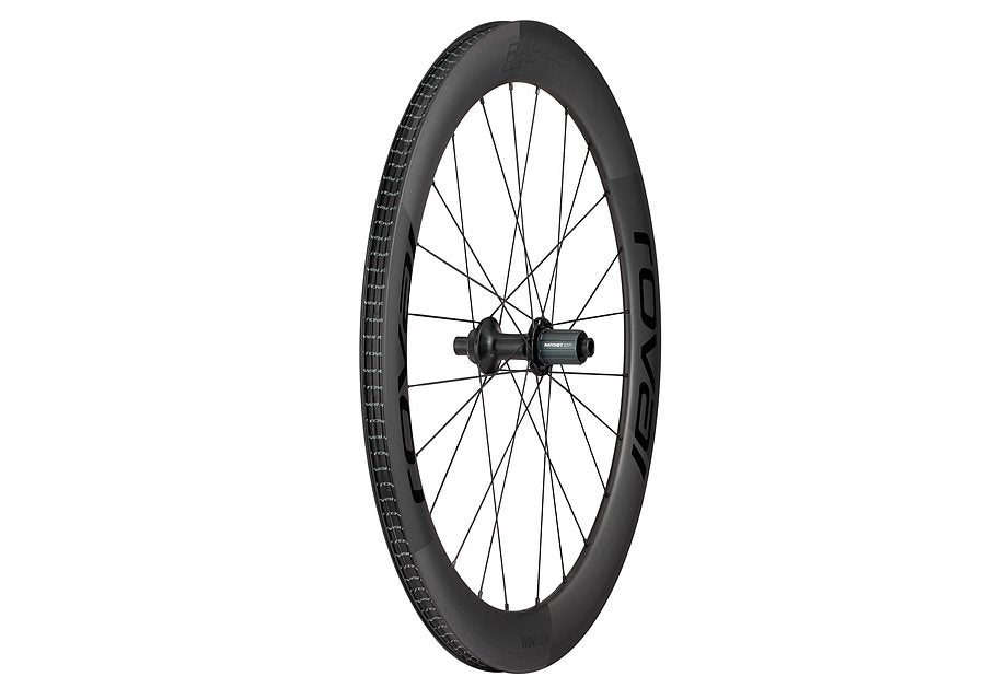 Roval rapide clx rear hg rear wheel satin carbon/gloss black 700c-Goodwynn'sGoodwynn's