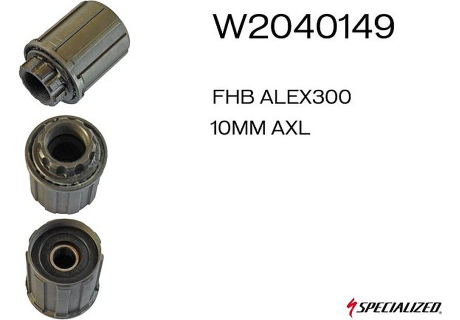 Specialized wheel fhb alex 300 freehub body - shimano (no longer produced)