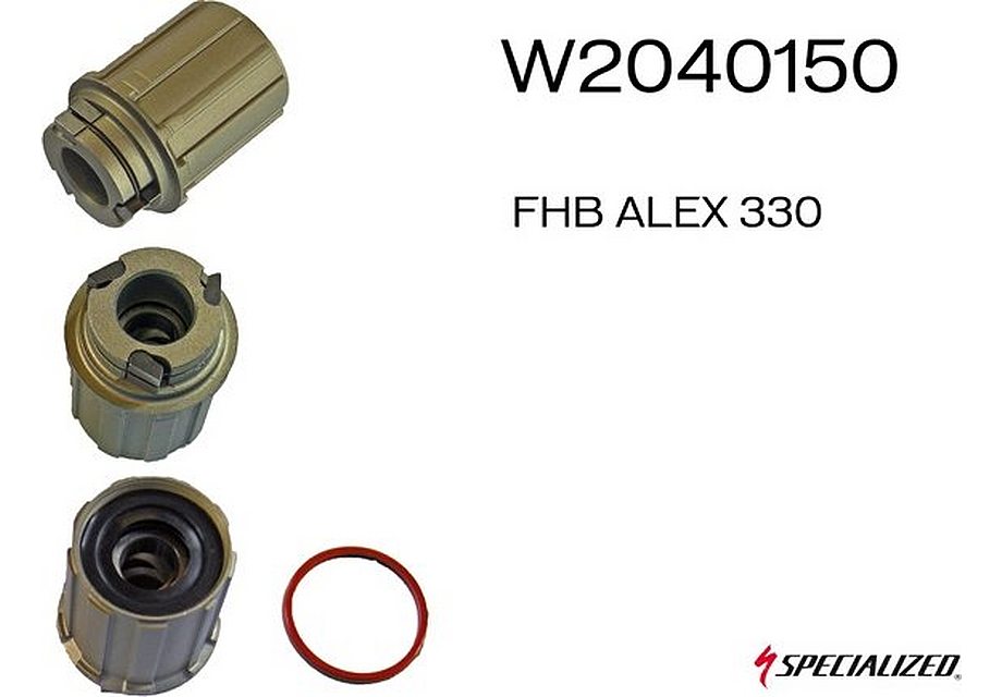 Specialized wheel fhb alex 330 freehub body - shimano