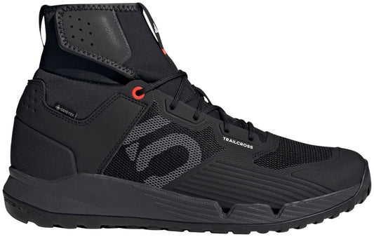 Five Ten Trailcross GTX Flat Shoes - Men's Core Black / Gray / Solar Red 11-Goodwynn's