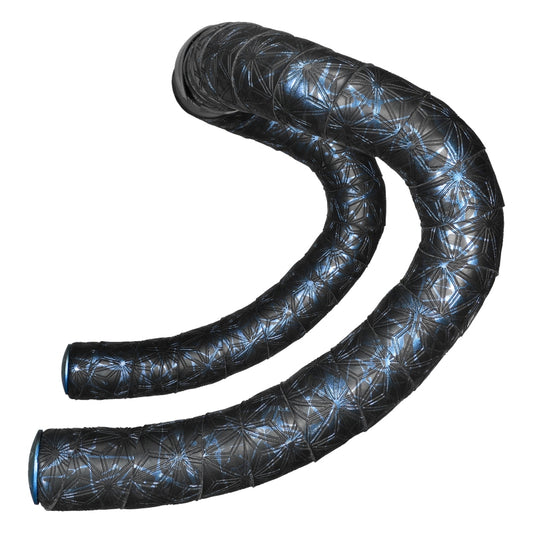 Supacaz Super Sticky Kush Blue Splat bar tape-Goodwynn's