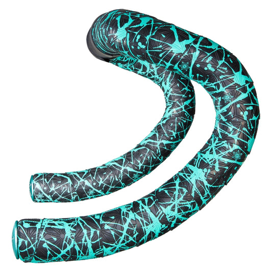 Supacaz Super Sticky Kush Celeste Splat bar tape-Goodwynn's