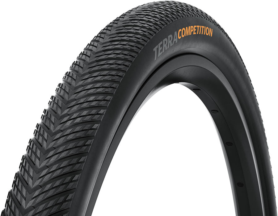 Continental Terra Competition Tire - 700 x 40 Tubeless Folding BLK Rapid Race Casing E25