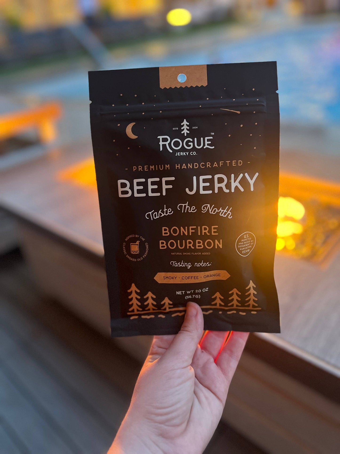 Rogue Jerky Co. - FREE Display Package: 16 Of Each Beef Jerky Flavor!