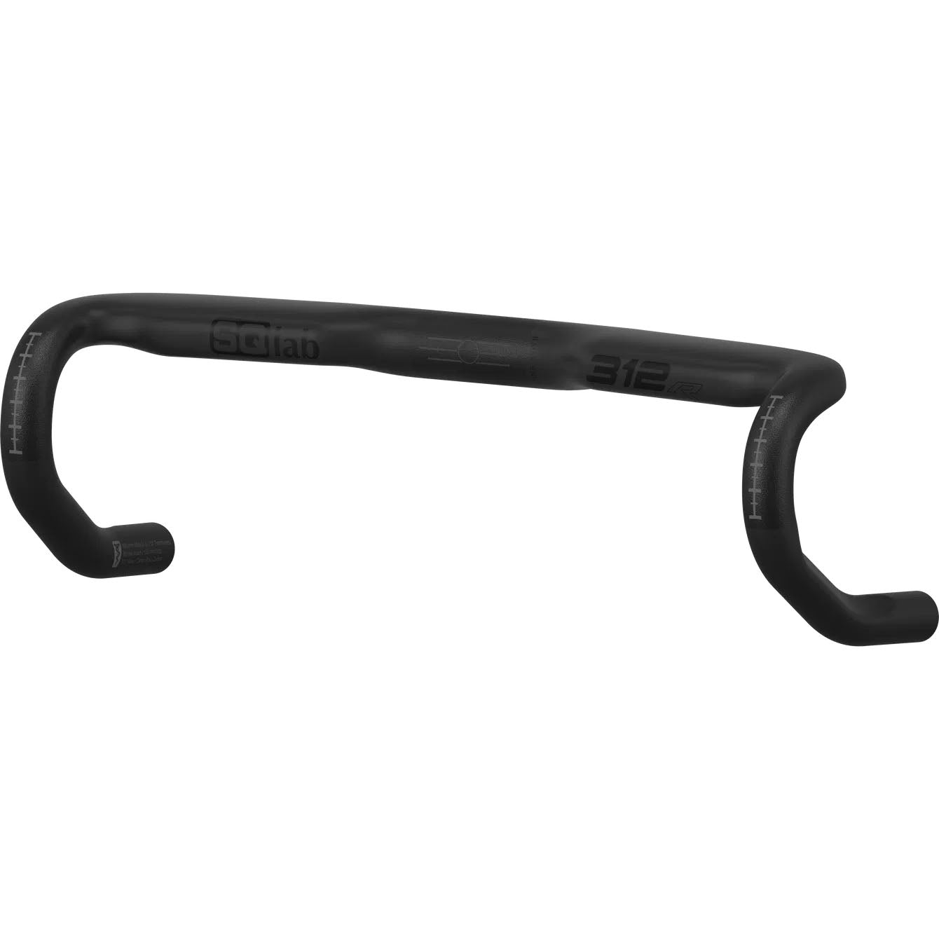 SQlab 312 R Carbon integrated Bar (31.8) 42cm Black-Goodwynn'sGoodwynn's