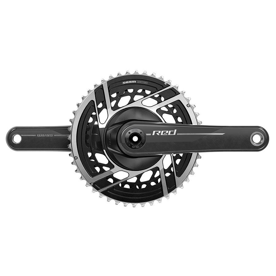 SRAM RED Crankset - 160mm 2x 12-Speed 46/33t 8-Bolt Direct Mount DUB Spindle Interface Natural Carbon E1-Goodwynn'sGoodwynn's