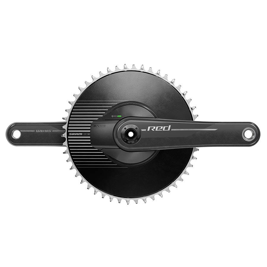 SRAM Red AXS 1x Aero Power Meter E1 Power Meter Crankset Speed: 12 Spindle: 28.99mm BCD: Direct Mount SRAM 8 Bolt 50 DUB 167.5mm Black Road-Goodwynn'sGoodwynn's