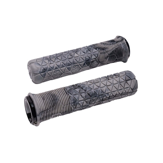 ENVE Composites Fractal Lock-On Trail Grips 34.5mm Gray Swirl-Goodwynn's