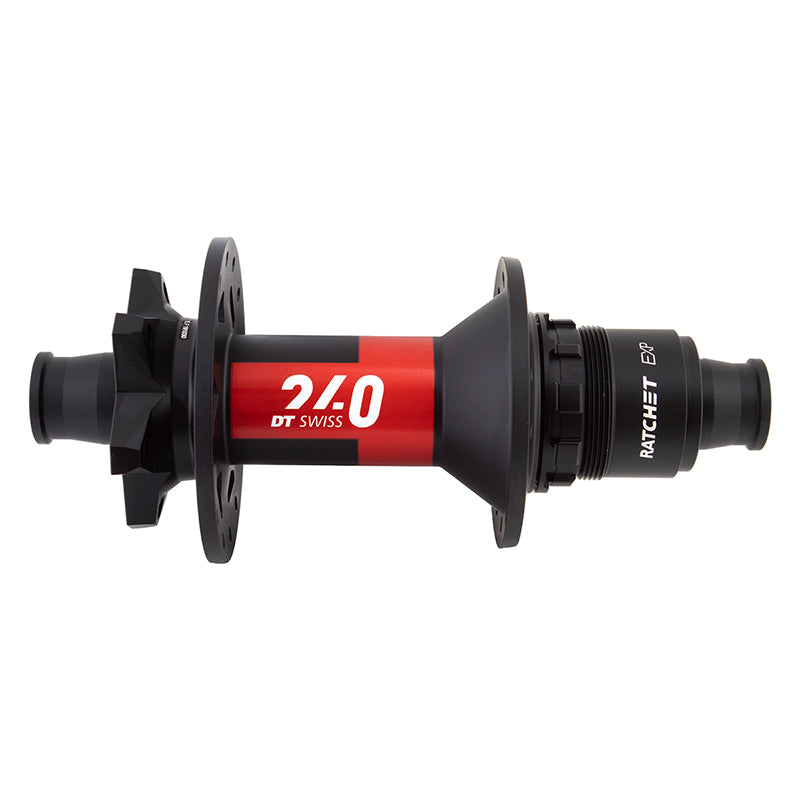 DT Swiss 240 EXP Rear Hub - 12 x 148mm 6-Bolt XD Black/Red 28H 36pt-Goodwynn'sGoodwynn's