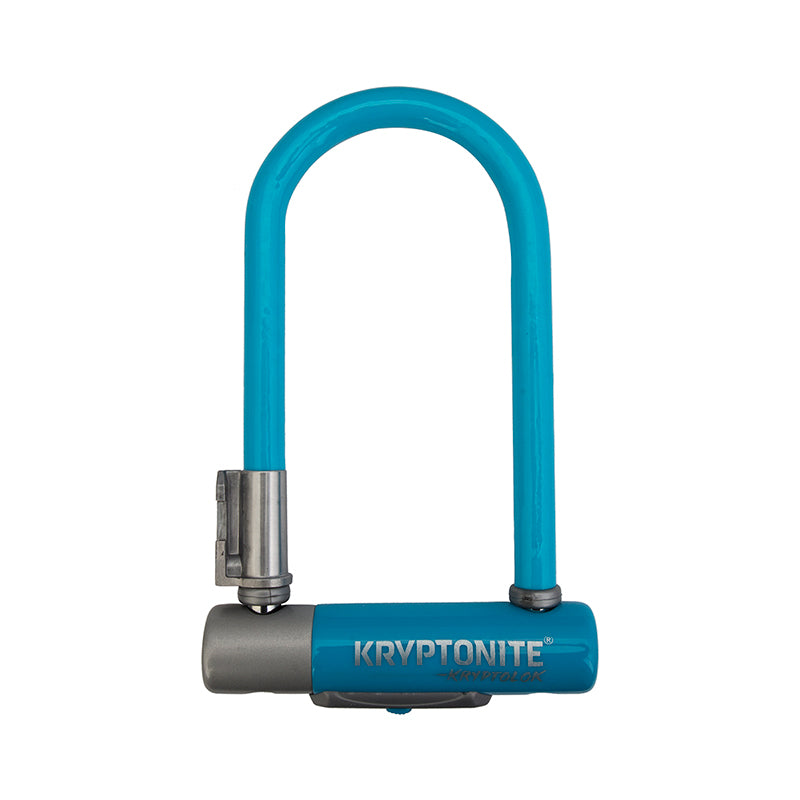 Kryptonite Krypto Series 2 Mini-7 U-Lock - 3.25 x 7" Keyed Blue Includes bracket-Goodwynn&#39;sGoodwynn&#39;s