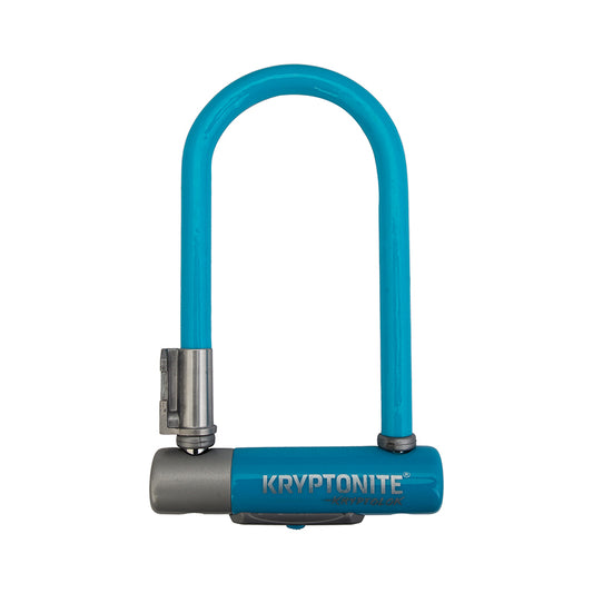 Kryptonite Krypto Series 2 Mini-7 U-Lock - 3.25 x 7" Keyed Blue Includes bracket-Goodwynn's