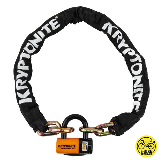 Kryptonite New York Cinch Ring Chain 1213 Evolution Disc Lock 4.25 130cm-Goodwynn's