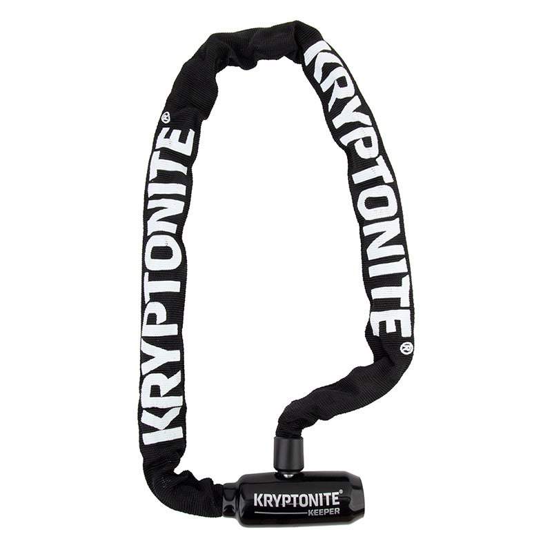 Kryptonite Keeper 585 Integrated Chain Lock - 85cm (2.8) 5mm Keyed Black-Goodwynn'sGoodwynn's