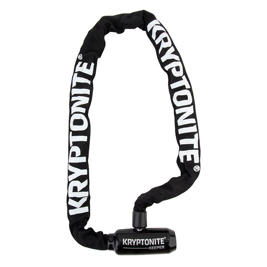 Kryptonite Keeper 585 Integrated Chain Lock - 85cm (2.8) 5mm Keyed Black-Goodwynn's