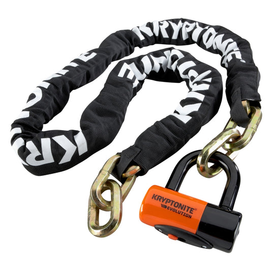 Kryptonite New York Chain 1217 and Evolution Disc Lock: 5.5 (170cm)-Goodwynn's