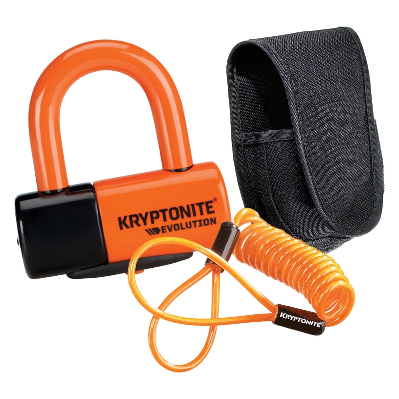 Kryptonite Evolution Disc Lock Premium Pack 14mm Key Orange 8 of 10-Goodwynn'sGoodwynn's