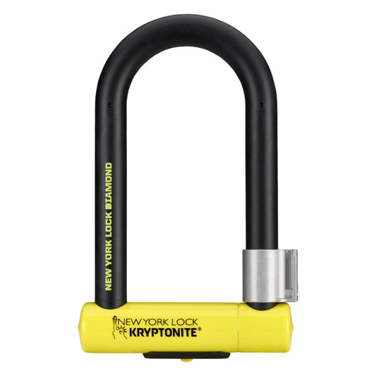 Kryptonite New York Diamond Standard U-Lock Key 204x95mm 8"x3.74" Thickness in mm: 26mm Yellow-Goodwynn's